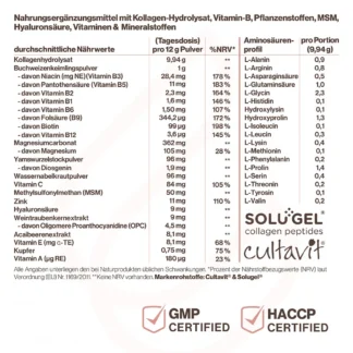 KollagenVital Natur — 400 г — преміальний beauty-комплекс