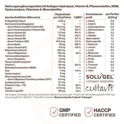 KollagenVital Natur — 400 г — преміальний beauty-комплекс