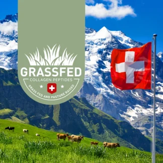 Grass-Fed Collagen зі Швейцарії від альпійської великої рогатої худоби — 400 г
