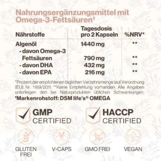 Веганські капсули Omega-3